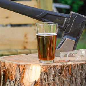 Fly Fishing 16oz Beer Pint Glass