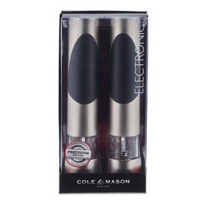 Cole & Mason Richmond Electric Salt and Pepper Grinder Set