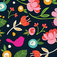 Pink Birdies Cocktail Napkins