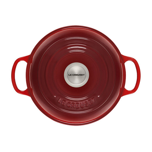 Le Creuset, Cerise, 9.5" (1.75qt.), Signature Bread Oven