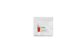 Vodka Paper Napkin-Beverage