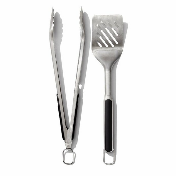 OXO Good Grips Grilling Turner and Tongs Set