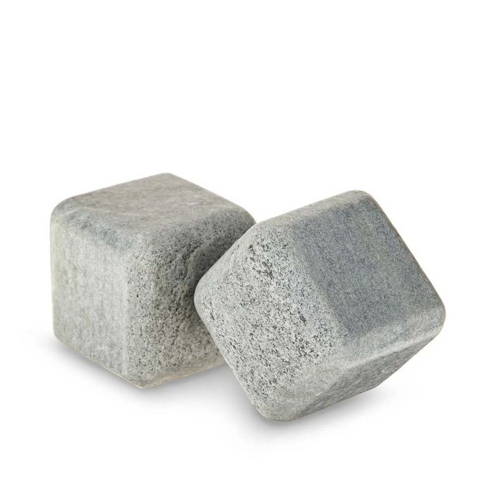 Glacier Rocks Large Soapstone Whiskey Cubes - Set of 2