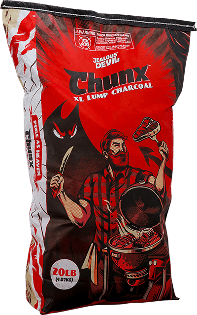 Jealous Devil 20# Chunx XL Lump Charcoal