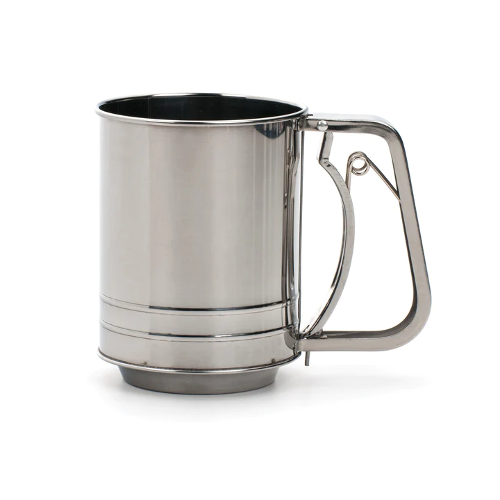 RSVP 3 Cup Triple Mesh Flour Sifter