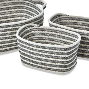 Ameile Stripe Basket Small