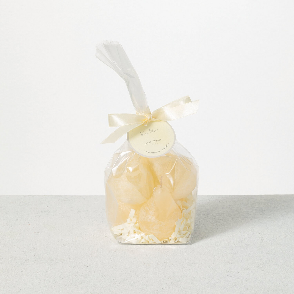 Melon White Mini Pear Candle