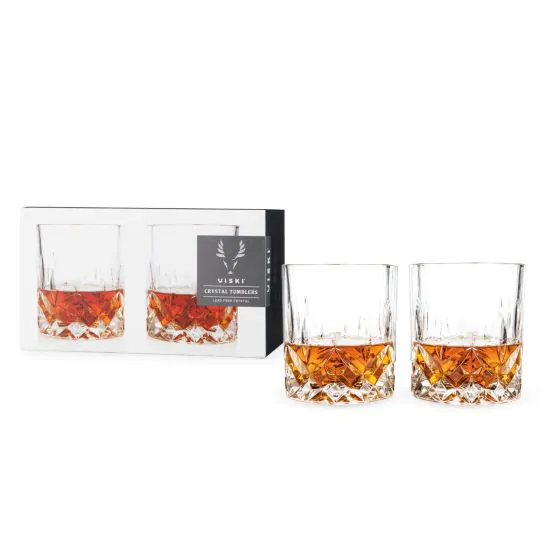 Crystal Tumblers By Viski (Set of 2)