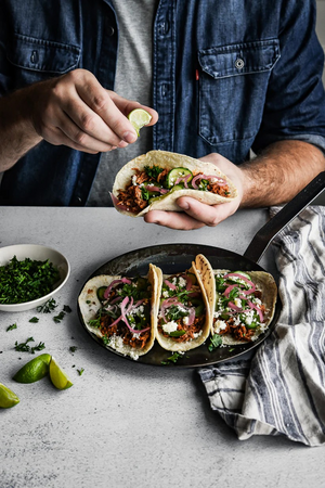 9.5" Blue Carbon Steel Crepe & Tortilla Pan De Buyer
