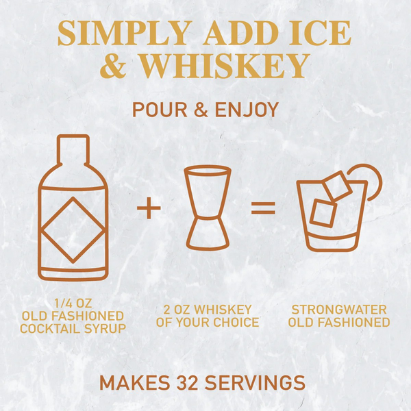 Old Fashioned Cocktail Syrup 8FL OZ