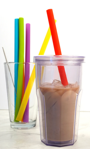 RSVP Silicone Smoothie Straws