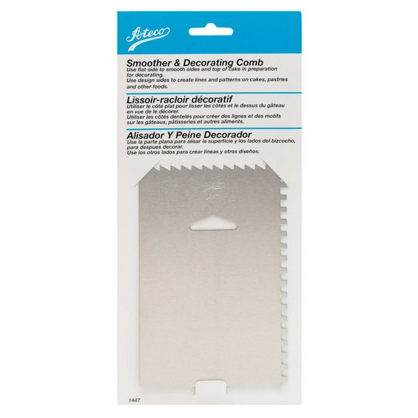 Decorating Comb and Icing Smoother