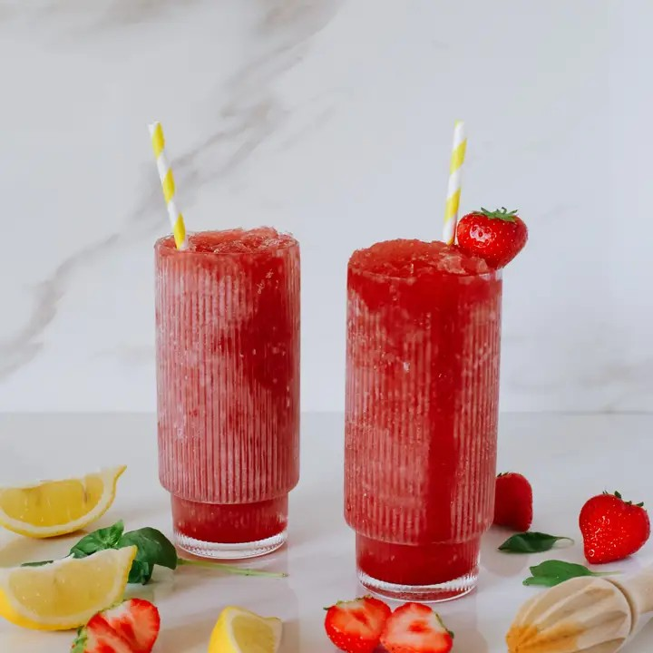 Strawberry Basil Lemonade Singles