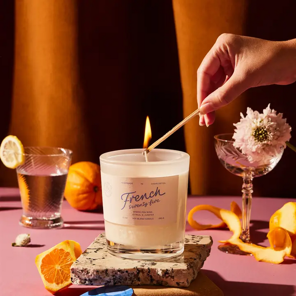 Rewined French 75 Candle 6 oz