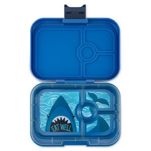 Leakproof Sandwich Friendly Bento Box - Surf Blue Shark Tray