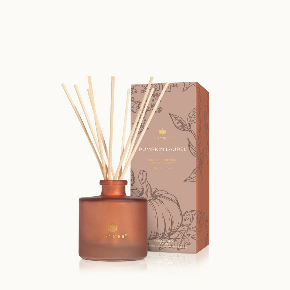 Pumpkin Laurel Petite Reed Diffuser by Thymes
