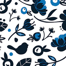 Blue Jay Cocktail Napkins
