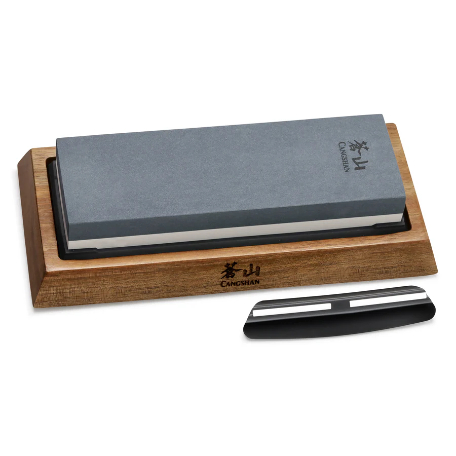 Dual-Sided Whetstone Knife Sharpener 1000/6000 Grit