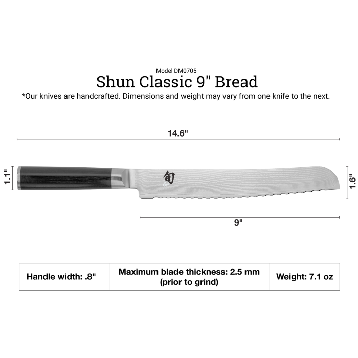 Classic Off-Set Bread Knife