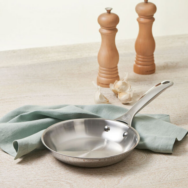 Le Creuset, Stainless Steel, 8", Fry Pan
