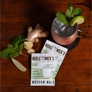 Noble Mick's Single Serve Ginger, Lime & Simple Syrup Moscow Mule