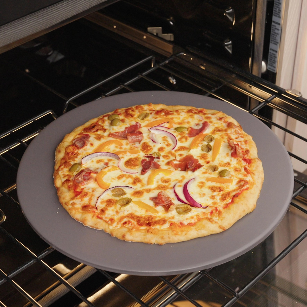 Old Stone Glazed Round Pizza Stone 16"