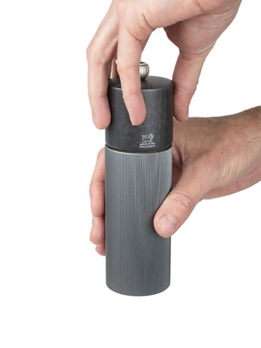 Peugeot Line Carbone Salt Mill 7"
