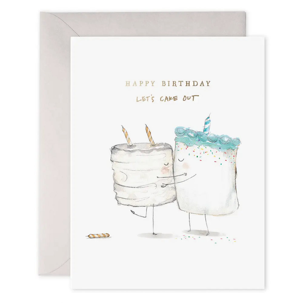 Let's Cake Out | Birthday Greeting Card