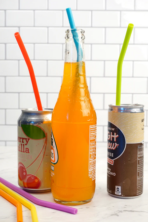 RSVP Silicone Straws Set of 6