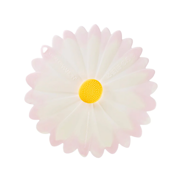 Daisy Lid 9" (White/Pink)