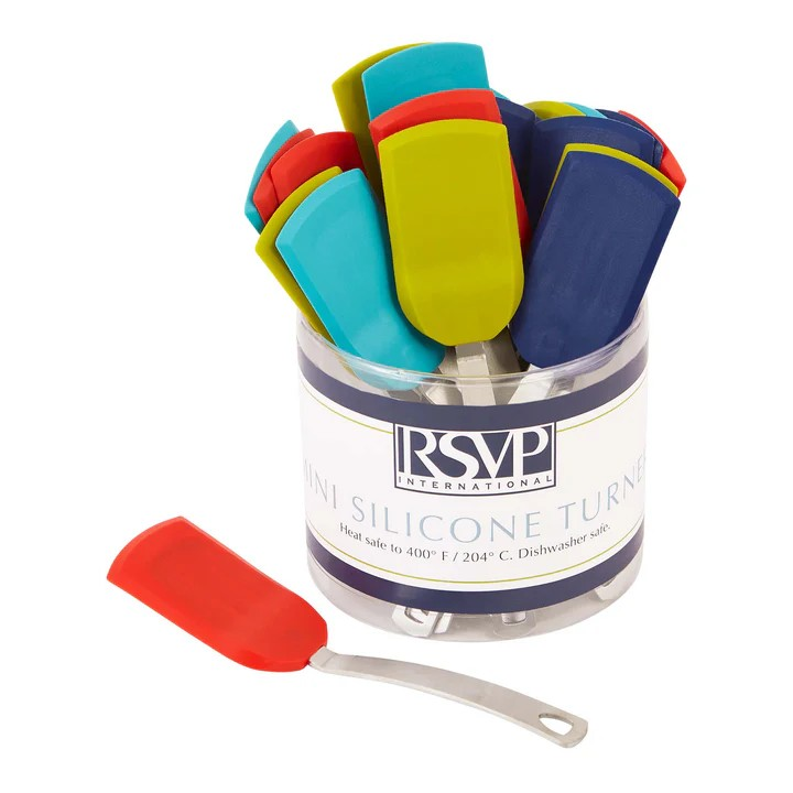Mini Silicone Turner - Assorted