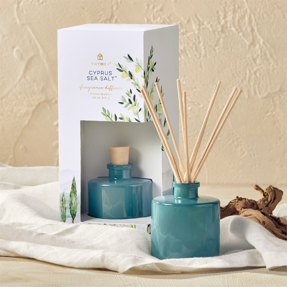 Cyprus Sea Salt Petite Reed Diffuser by Thymes