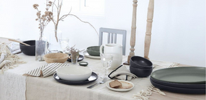 Casafina Pacifica Oval Serving Platter 13" (Salt)