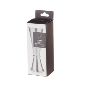 Large Stainless Steel Japanese Style Jigger by Viski