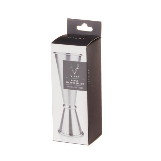 Large Stainless Steel Japanese Style Jigger by Viski