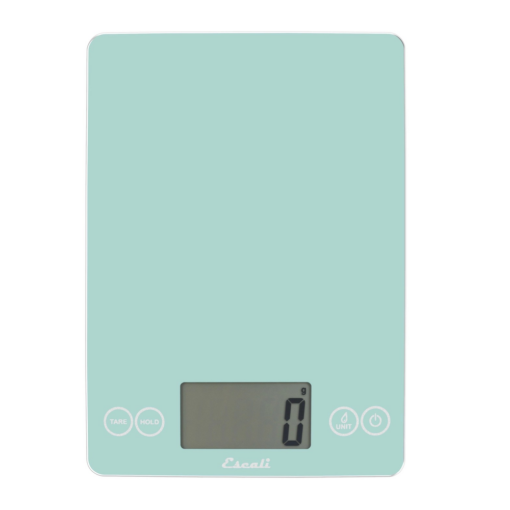 Escali Arti Glass Food Scale, Teal