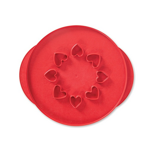 12" Lattice & Hearts Reversible Pie Top Cutter