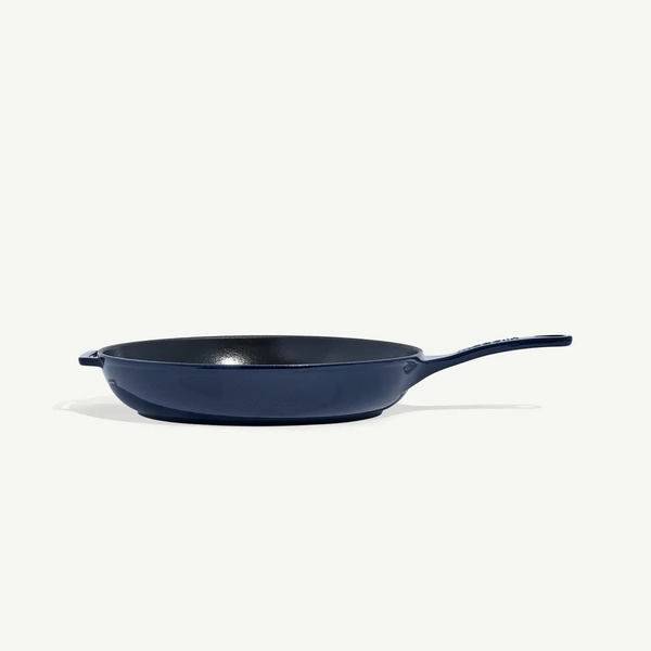 Enameled Cast Iron Skillet 11" Blue