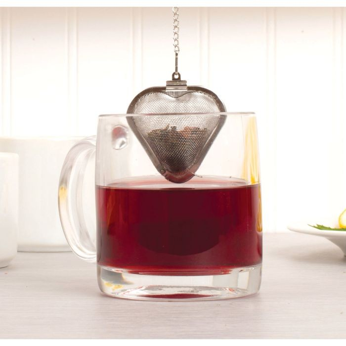 Mesh Heart Tea Infuser, 3in