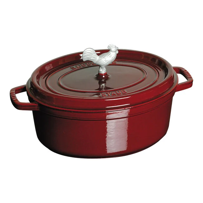 Staub 5.75-qt Coq au Vin Dutch Oven - Grenadine