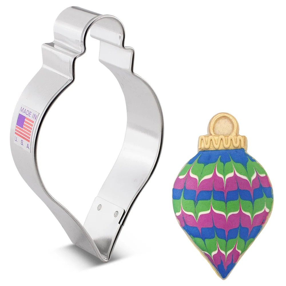 Teardrop Bauble Ornament Cookie Cutter
