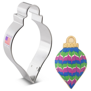 Teardrop Bauble Ornament Cookie Cutter