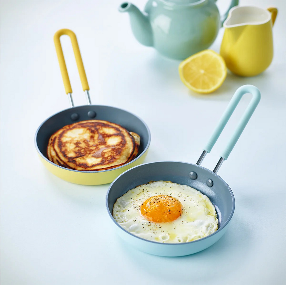 Greenpan Mini Round Egg Pan Yellow