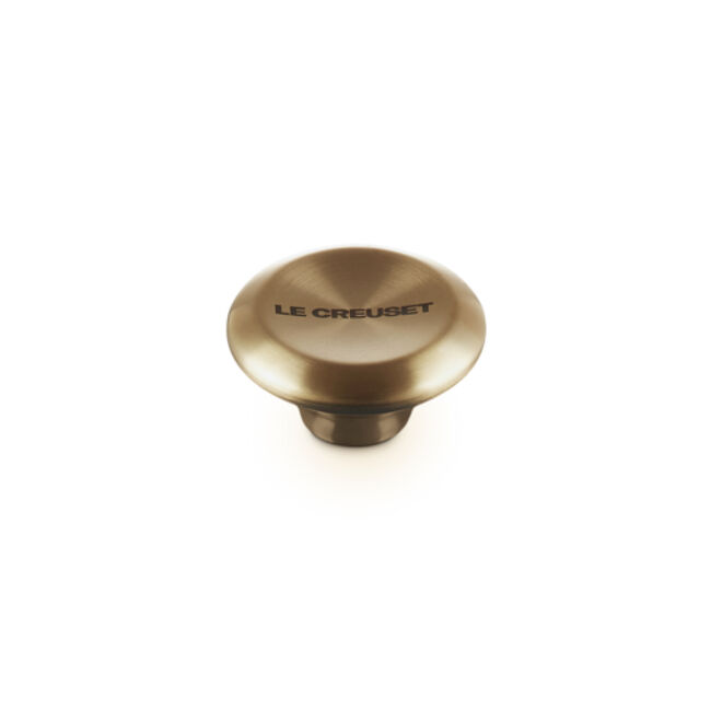 Le Creuset, Light Gold, Medium, Signature Knob