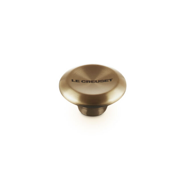 Le Creuset, Light Gold, Medium, Signature Knob