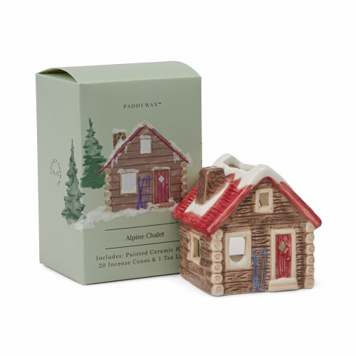 Incense Alpine Chalet, NO. 05 - Incense & Tea Light Holder