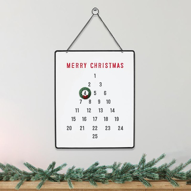 Face to Face Countdown Calendar - Merry Christmas