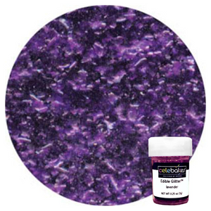 Celebakes Lavender Edible Glitter .25oz