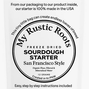 Sourdough Starter | Freeze Dried | San Francisco Style 12gm
