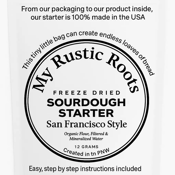 Sourdough Starter | Freeze Dried | San Francisco Style 12gm